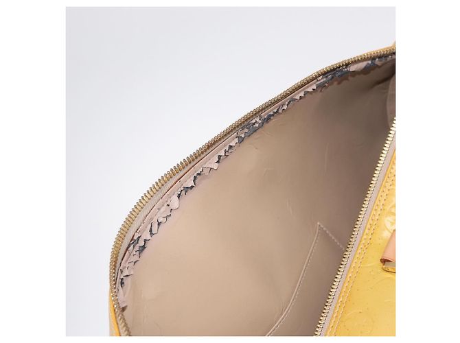 LOUIS VUITTON Monogram Vernis Mercer Boston Bag Beige M91000 LV - vista 24