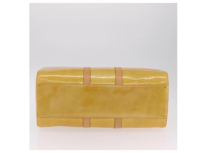 LOUIS VUITTON Monogram Vernis Mercer Boston Bag Beige M91000 LV - vista 6