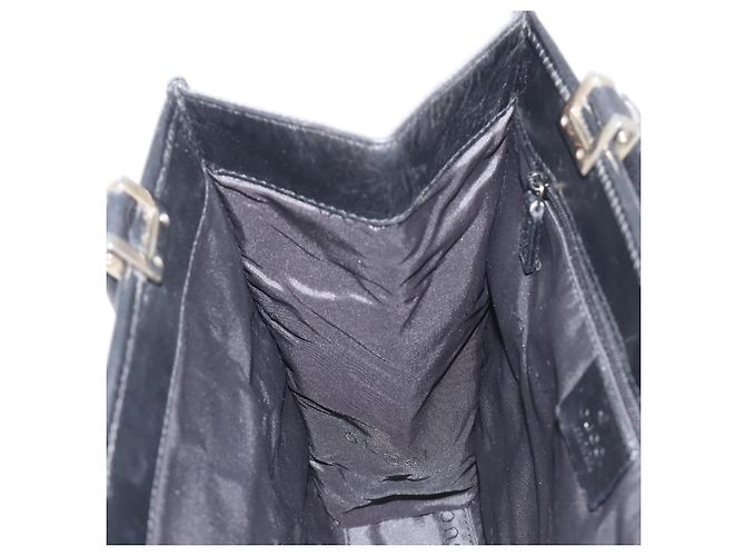 GUCCI GG Canvas Jackie Hand Bag Black Silver 002 1065 - vista 20