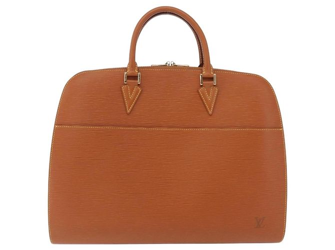 LOUIS VUITTON Epi Sorbonne Hand Bag Brown M54513 LV - vista 13