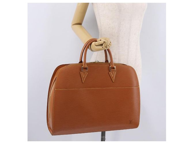 LOUIS VUITTON Epi Sorbonne Hand Bag Brown M54513 LV - vista 23