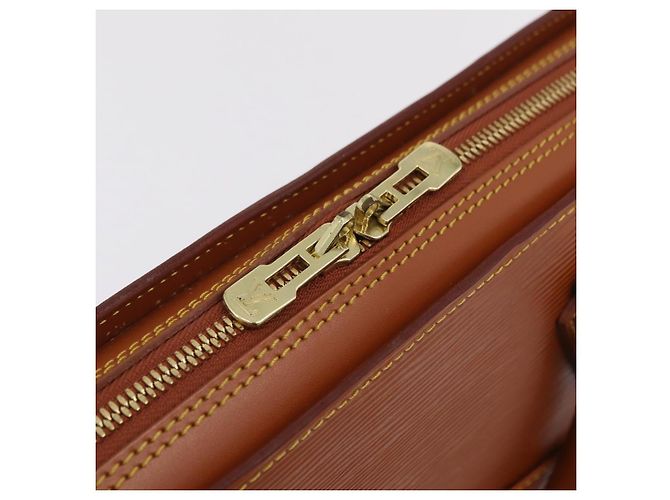 LOUIS VUITTON Epi Sorbonne Hand Bag Brown M54513 LV - vista 9