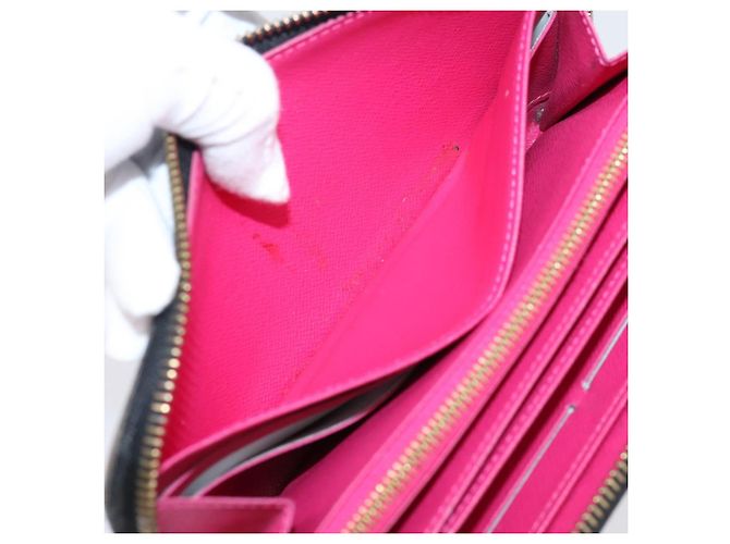 LOUIS VUITTON Monogram Multicolor Zippy Wallet Black M60243 LV - vista 17