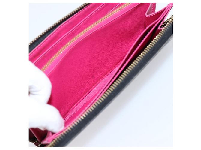 LOUIS VUITTON Monogram Multicolor Zippy Wallet Black M60243 LV - vista 20