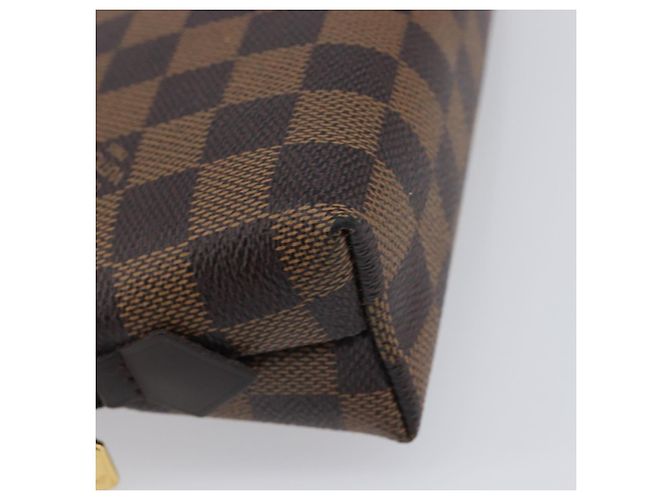 LOUIS VUITTON Damier Ebene Pochette Cosmetic GM Pouch N23345 LV - Ansicht 14