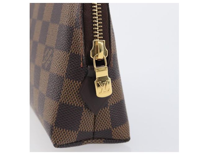 LOUIS VUITTON Damier Ebene Pochette Cosmetic GM Pouch N23345 LV - Ansicht 8