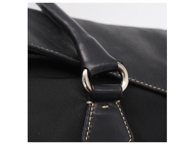 PRADA Tote Bag Nylon Black Silver BR1325 - Ansicht 15