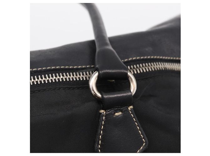 PRADA Tote Bag Nylon Black Silver BR1325 - Ansicht 16