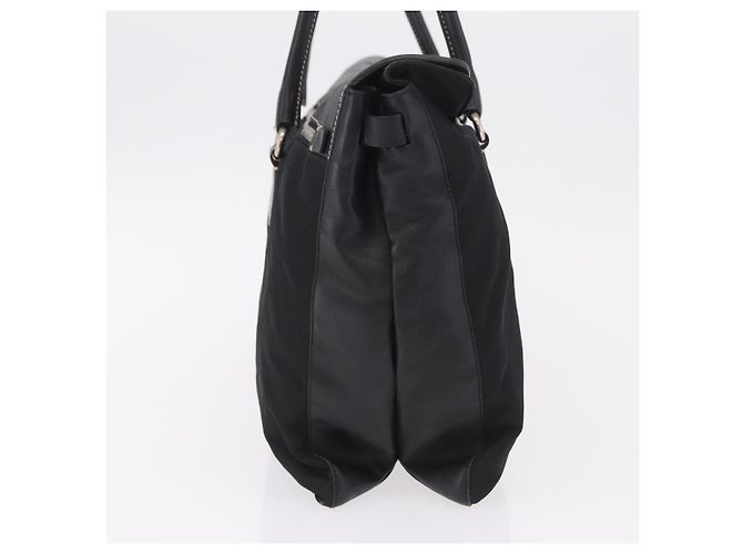 PRADA Tote Bag Nylon Black Silver BR1325 - Ansicht 4