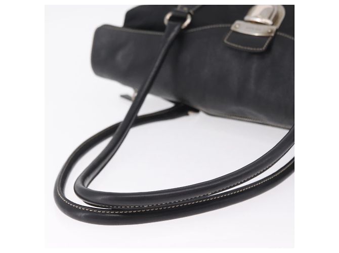 PRADA Tote Bag Nylon Black Silver BR1325 - Ansicht 7