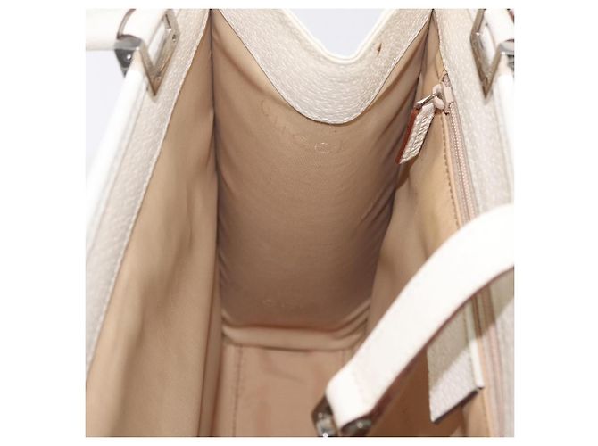 GUCCI Jackie Hand Bag Leather White Silver 002 1065 - vista 24
