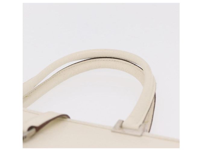 GUCCI Jackie Hand Bag Leather White Silver 002 1065 - vista 9