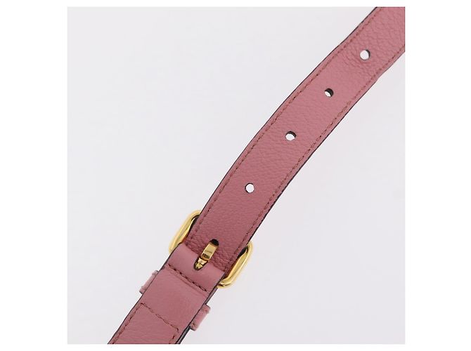 Miu Miu Hand Bag Leather 2way Pink Gold - vista 16