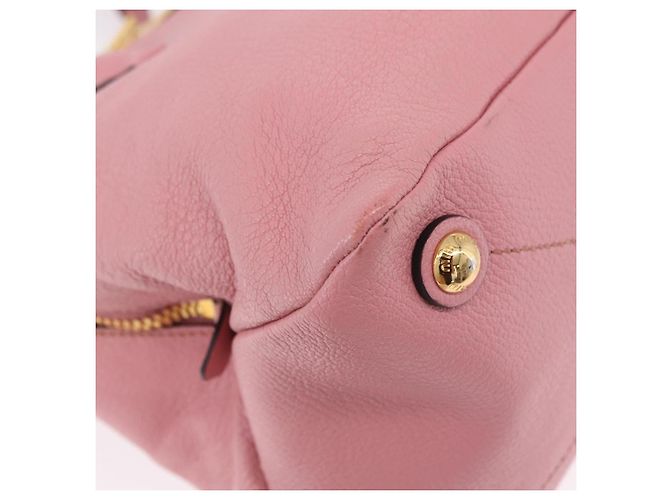 Miu Miu Hand Bag Leather 2way Pink Gold - vista 20