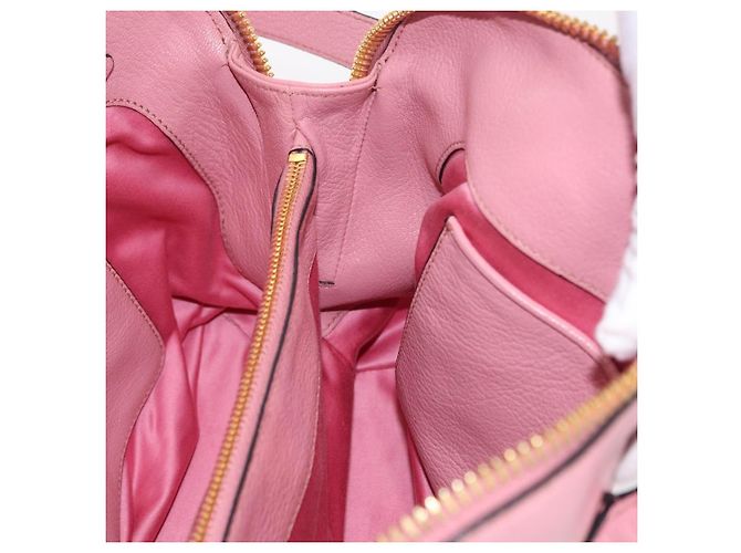Miu Miu Hand Bag Leather 2way Pink Gold - vista 29