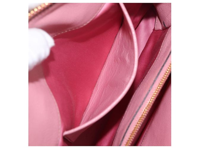 Miu Miu Hand Bag Leather 2way Pink Gold - vista 30