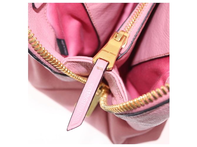 Miu Miu Hand Bag Leather 2way Pink Gold - vista 33