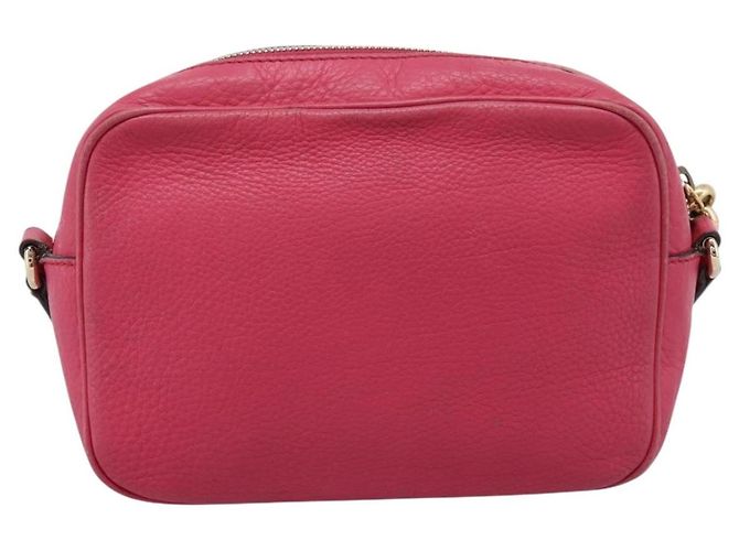 GUCCI Shoulder Bag Leather Pink Gold 308364 - vista 3