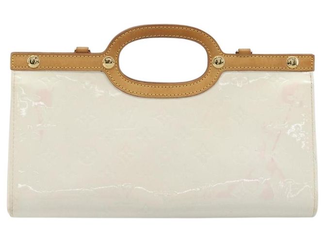 LOUIS VUITTON Monogram Vernis Roxbury Drive Bag 2way Perle M91374 - vista 13