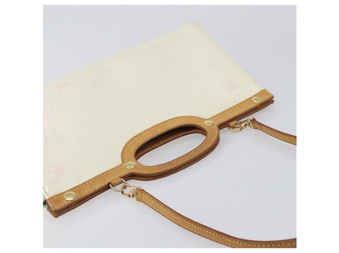 LOUIS VUITTON Monogram Vernis Roxbury Drive Bag 2way Perle M91374 - vista 7