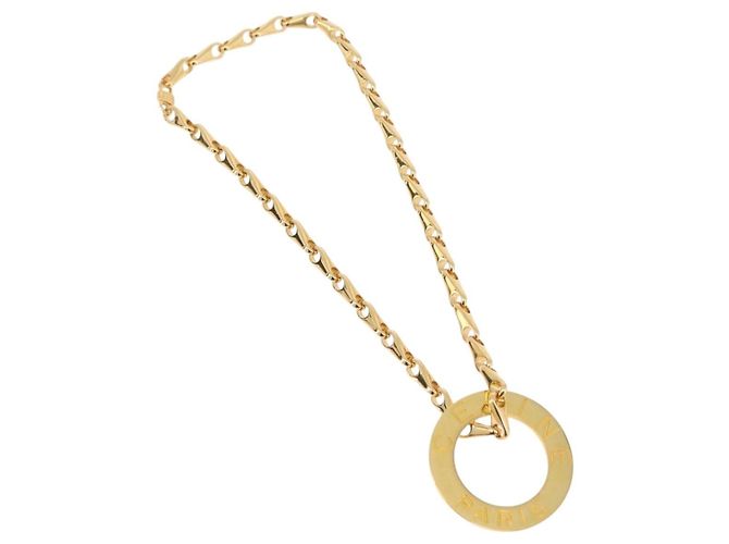 Céline CELINE Circle Halskette Metall Gold - Ansicht 2