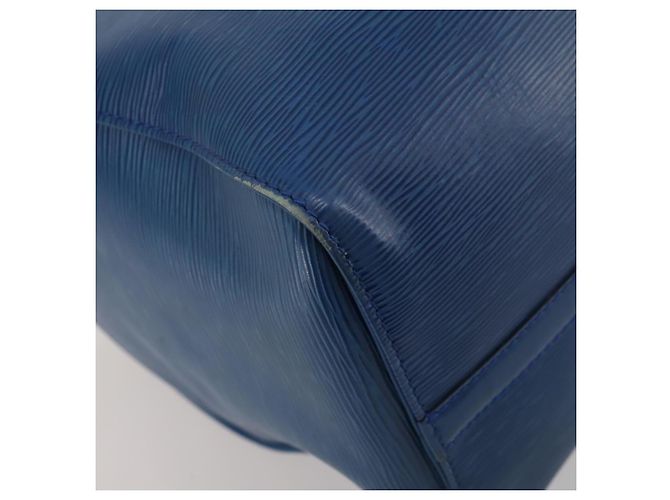 LOUIS VUITTON Epi Keepall 45 Boston Bag Blue M42975 LV - vista 14