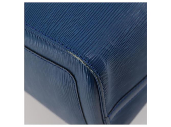 LOUIS VUITTON Epi Keepall 45 Boston Bag Blue M42975 LV - vista 16