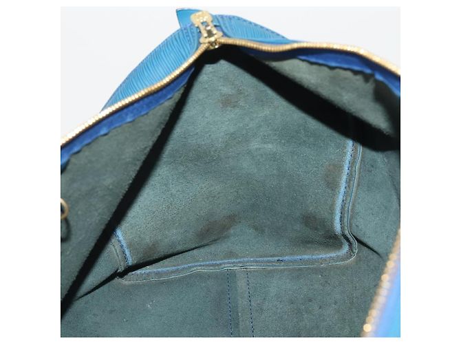 LOUIS VUITTON Epi Keepall 45 Boston Bag Blue M42975 LV - vista 21