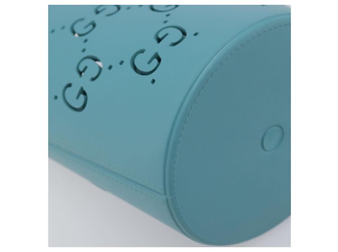 GUCCI Children's Hand Bag rubber Blue 723051 - vista 12