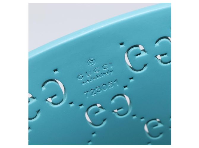 GUCCI Children's Hand Bag rubber Blue 723051 - vista 15