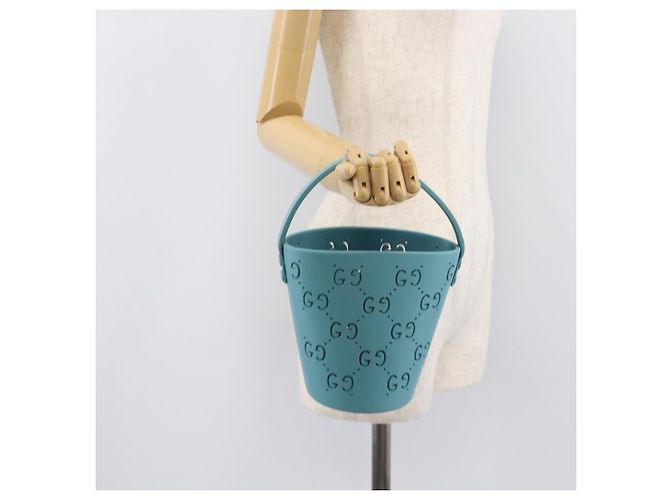 GUCCI Children's Hand Bag rubber Blue 723051 - vista 19