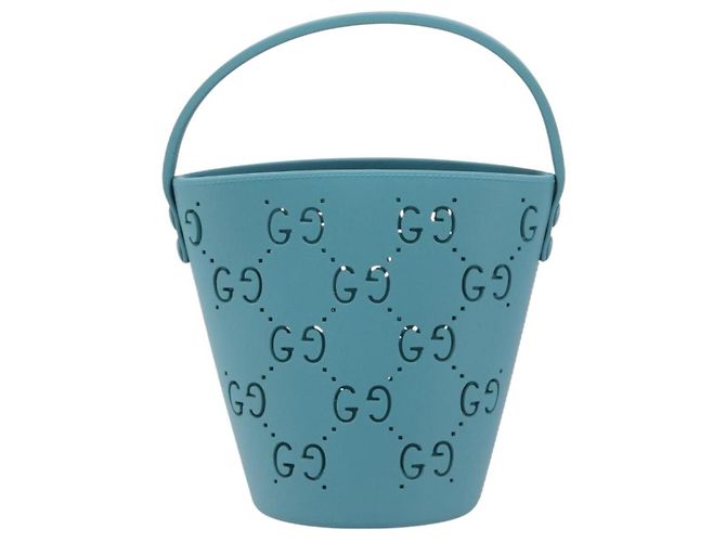 GUCCI Children's Hand Bag rubber Blue 723051 - vista 2