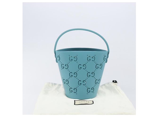 GUCCI Children's Hand Bag rubber Blue 723051 - vista 20