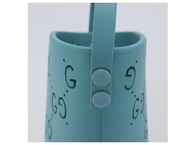 GUCCI Children's Hand Bag rubber Blue 723051 - vista 6