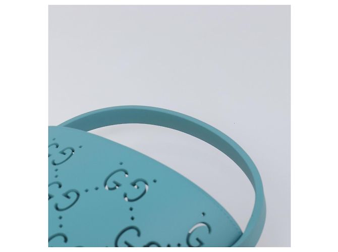 GUCCI Children's Hand Bag rubber Blue 723051 - vista 9