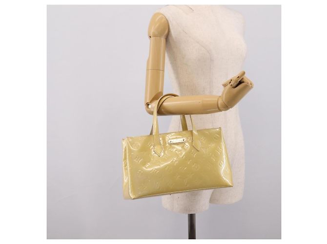 LOUIS VUITTON Monogram Vernis Wilshire PM Tasche Broncorail M91452 LV - Ansicht 23