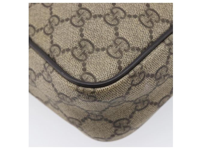 GUCCI GG Supreme Shoulder Bag PVC Beige Gold 233268 - vista 15