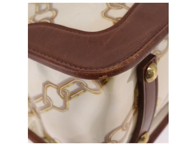 LOUIS VUITTON Charm Cabas Bron Hand Bag Brown White M95157 LV - vista 18