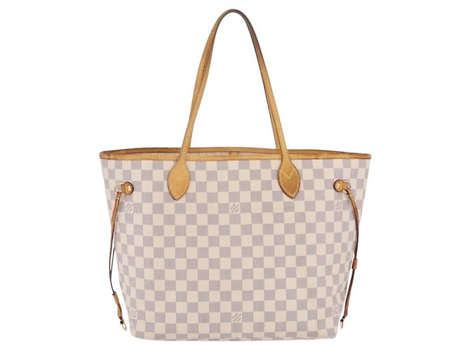 LOUIS VUITTON Damier Azur Neverfull MM Tote Bag N41605 LV - vista 2