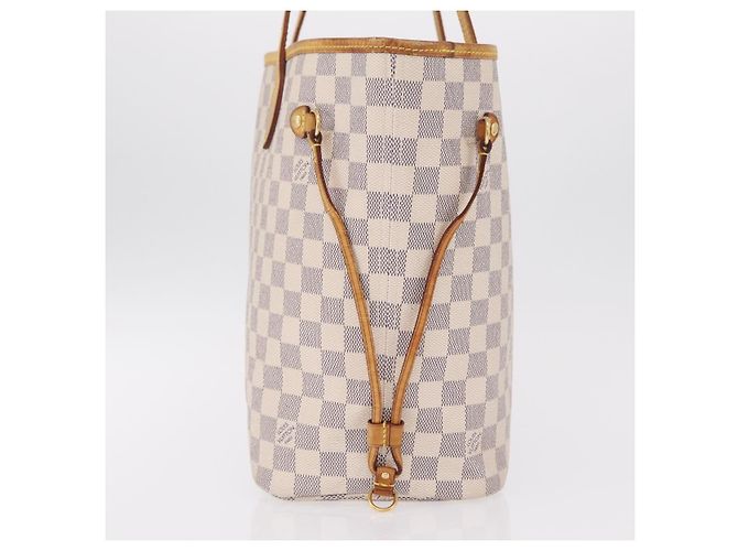 LOUIS VUITTON Damier Azur Neverfull MM Tote Bag N41605 LV - vista 3