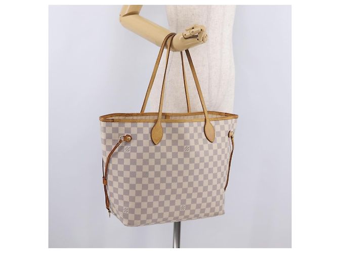 LOUIS VUITTON Damier Azur Neverfull MM Tote Bag N41605 LV - vista 37