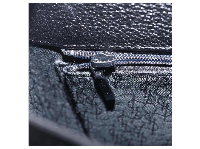Autre Marque Saint Laurent YSL Shoulder Bag Leather Black Gold Tone - vista 26