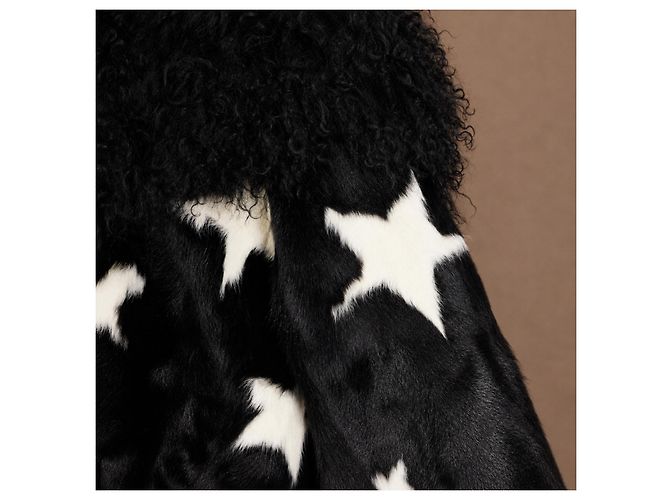 Abrigo de piel Dolce & Gabbana estampado estrellas - vista 8