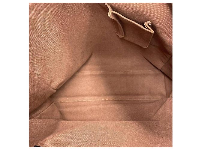 Burberry Borsa Tote in Lana e Pelle a Quadri - vista 11