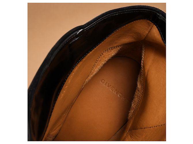 Givenchy Stivaletti in pelle e camoscio nero - vista 10