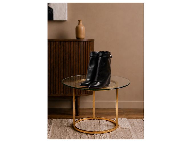 Givenchy Stivaletti Shark Lock in pelle nera - vista 17