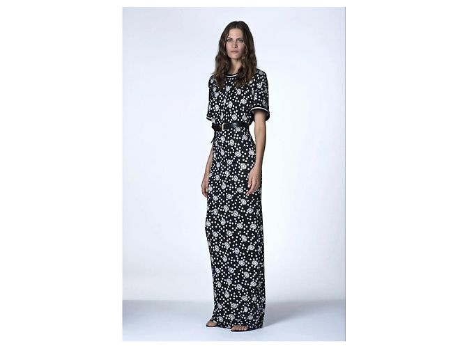 Vestido largo estampado Emanuel Ungaro - vista 13