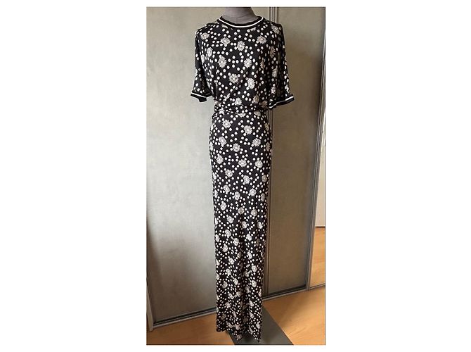 Vestido largo estampado Emanuel Ungaro - vista 2