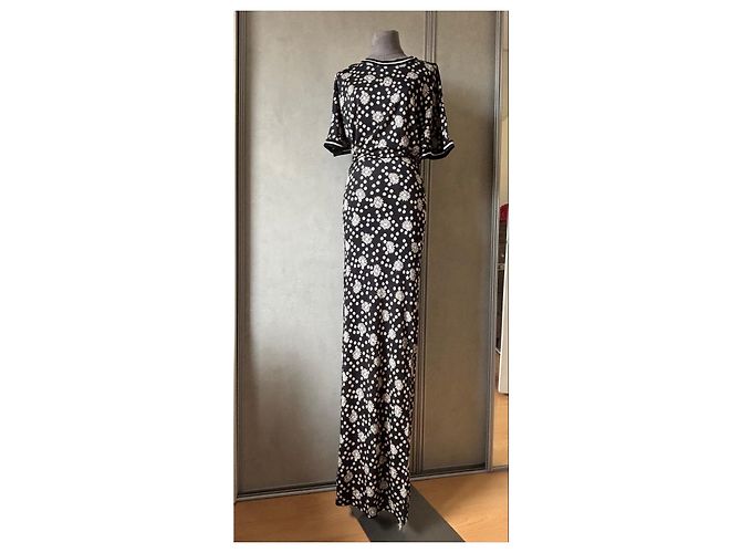 Vestido largo estampado Emanuel Ungaro - vista 4