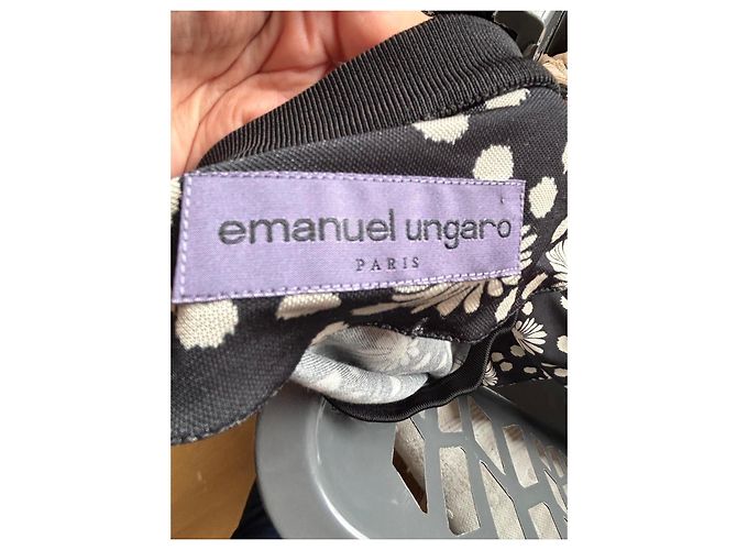 Vestido largo estampado Emanuel Ungaro - vista 8